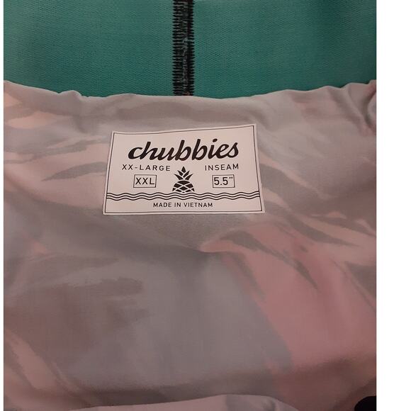 Chubbies The Quest Ultimate Training Pink Layered Swim Hybrid Shorts XXL - Picture 5 of 6